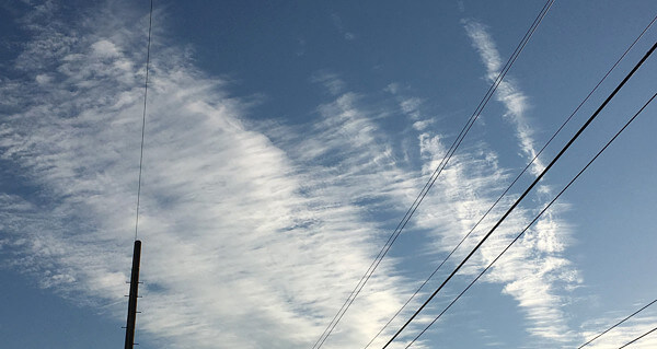 地震雲の投稿写真
