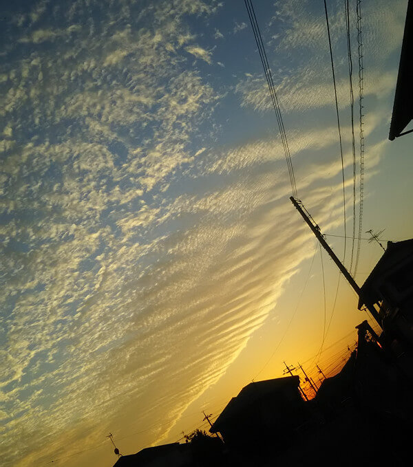 地震雲の投稿写真