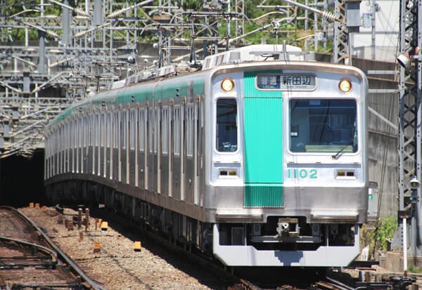 京都の電車の写真