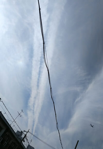 地震雲の投稿写真