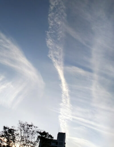 地震雲の投稿写真