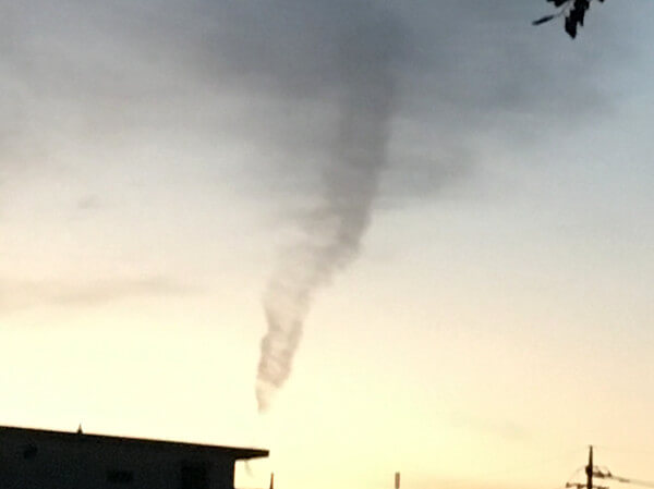 地震雲の投稿写真