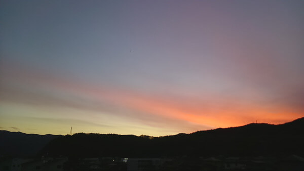 地震雲の投稿写真