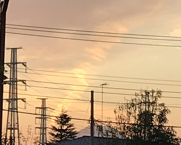 地震雲の投稿写真