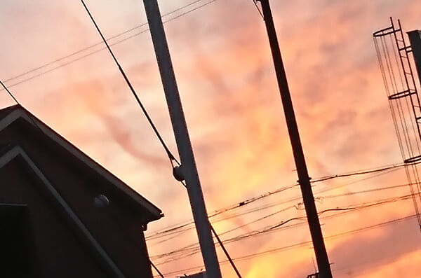 地震雲の投稿写真