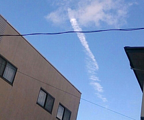 地震雲の投稿写真