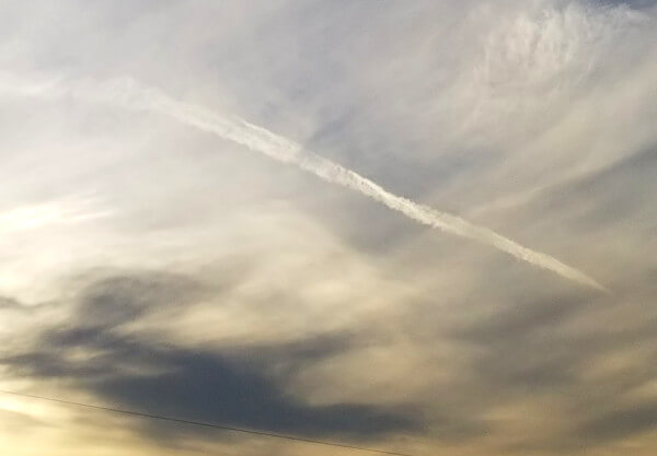 地震雲の投稿写真