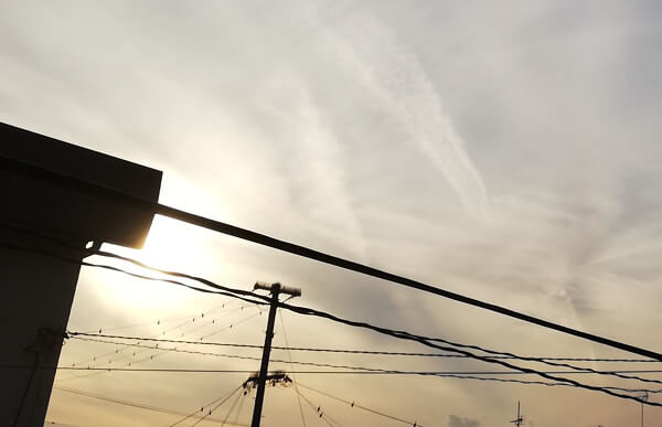 地震雲の投稿写真