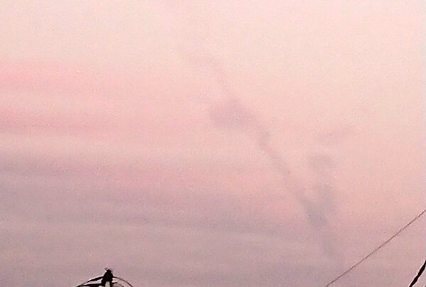 地震雲の投稿写真