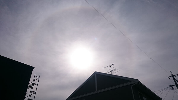 地震雲の投稿写真