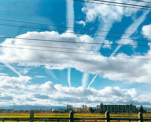 地震雲の投稿写真