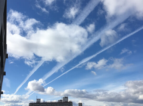 地震雲の投稿写真
