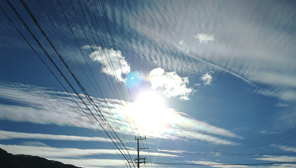 地震雲の投稿写真