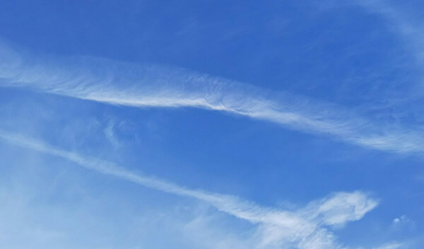 地震雲の投稿写真