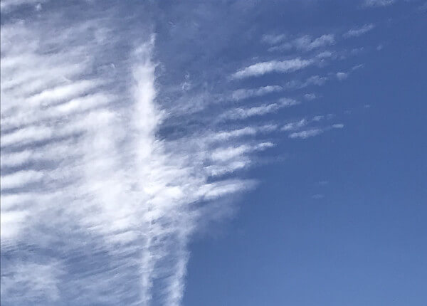 地震雲の投稿写真