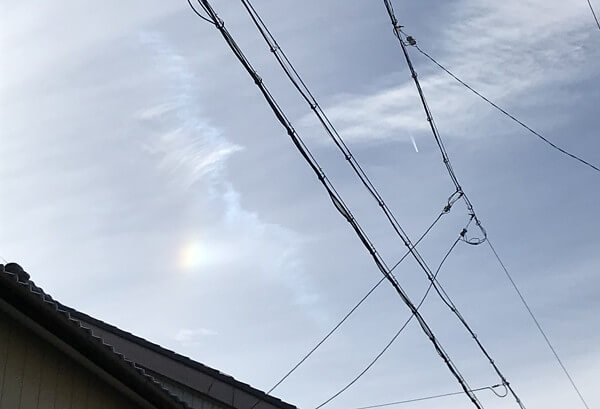 地震雲の投稿写真