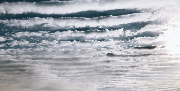 地震雲の投稿写真