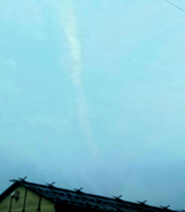 地震雲の投稿写真