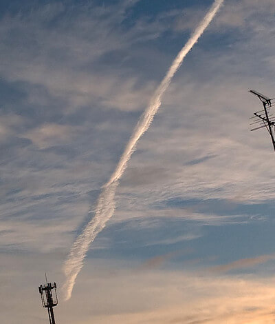 地震雲の投稿写真