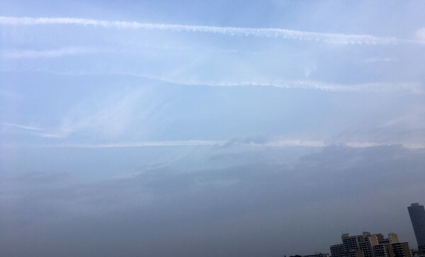 地震雲の投稿写真