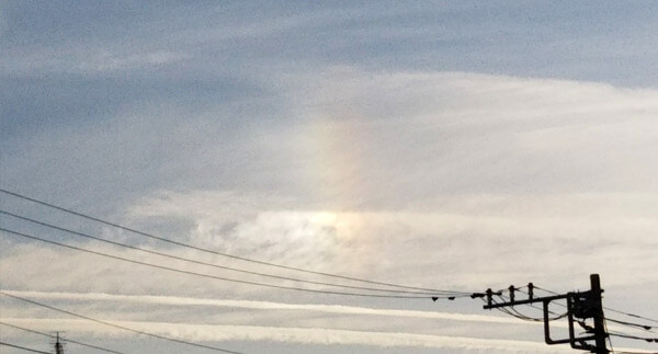 地震雲の投稿写真