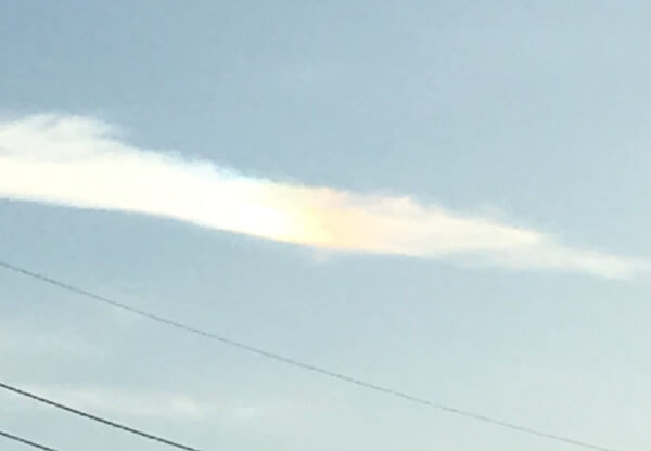 地震雲の投稿写真