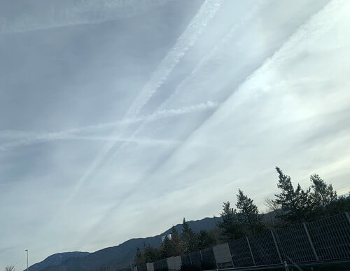 地震雲の投稿写真