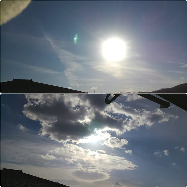 地震雲の投稿写真