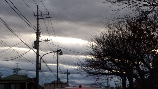 地震雲の投稿写真