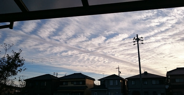 地震雲の投稿写真