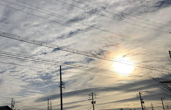 地震雲の投稿写真