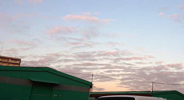 地震雲の投稿写真