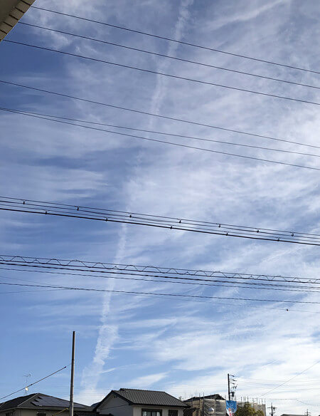 地震雲の投稿写真