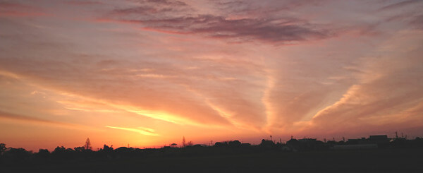 地震雲の投稿写真