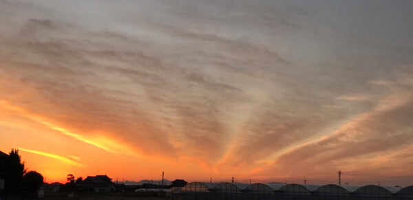 地震雲の投稿写真