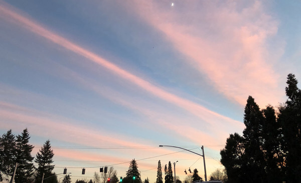 地震雲の投稿写真