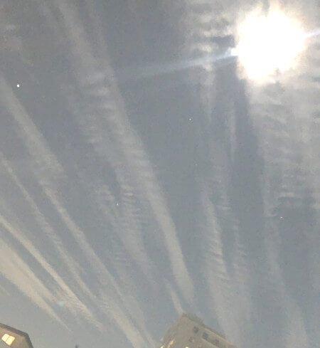 地震雲の投稿写真