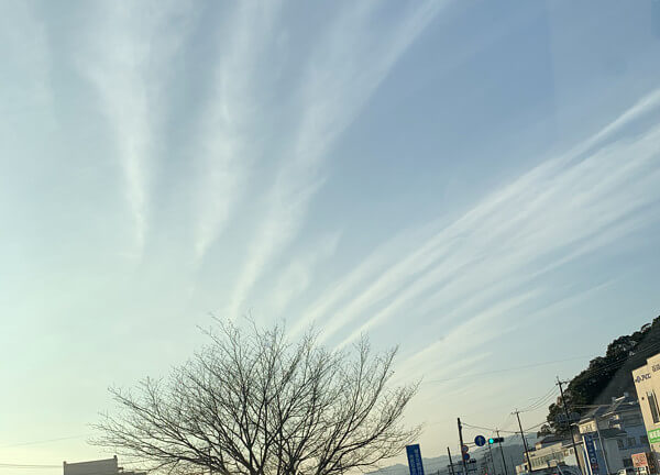 地震雲の投稿写真