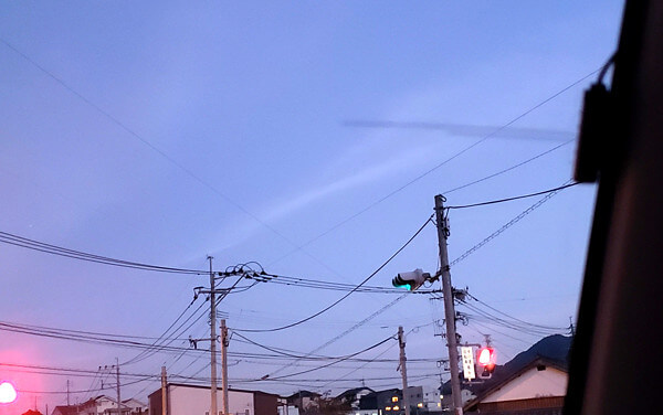 地震雲の投稿写真
