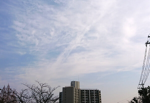 地震雲の投稿写真