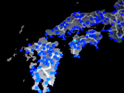 強震モニタの画像