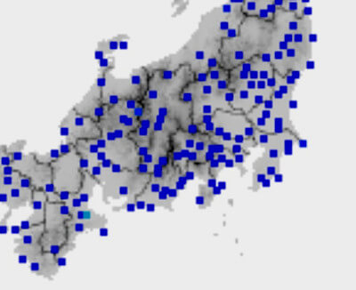 強震モニタの画像