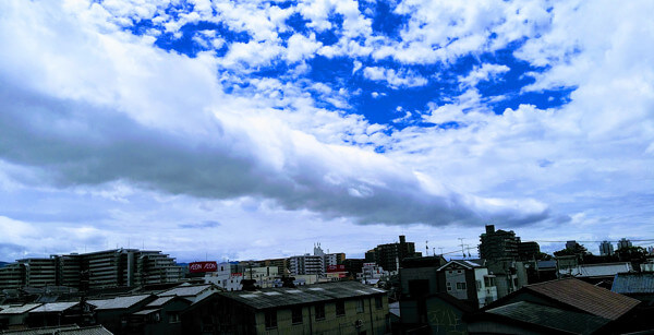 地震雲の投稿写真