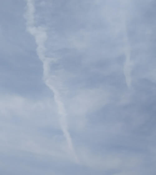 地震雲の投稿写真