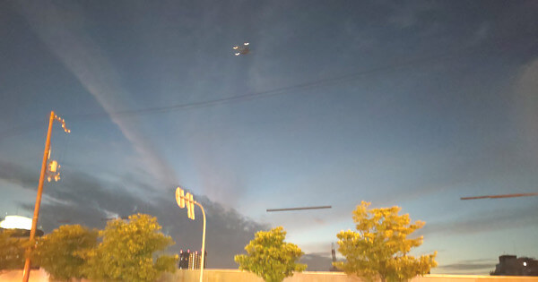 地震雲の投稿写真