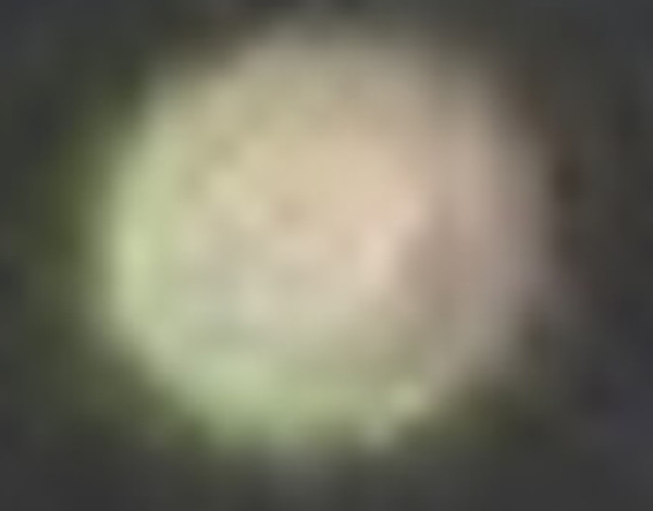 オーブの拡大写真