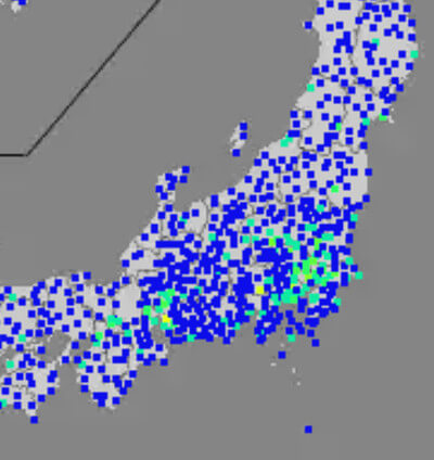 強震モニタの画像