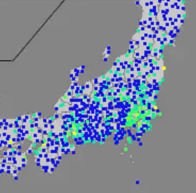 強震モニタの画像