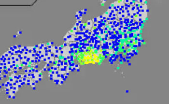 強震モニタの画像