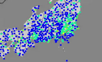 強震モニタの画像